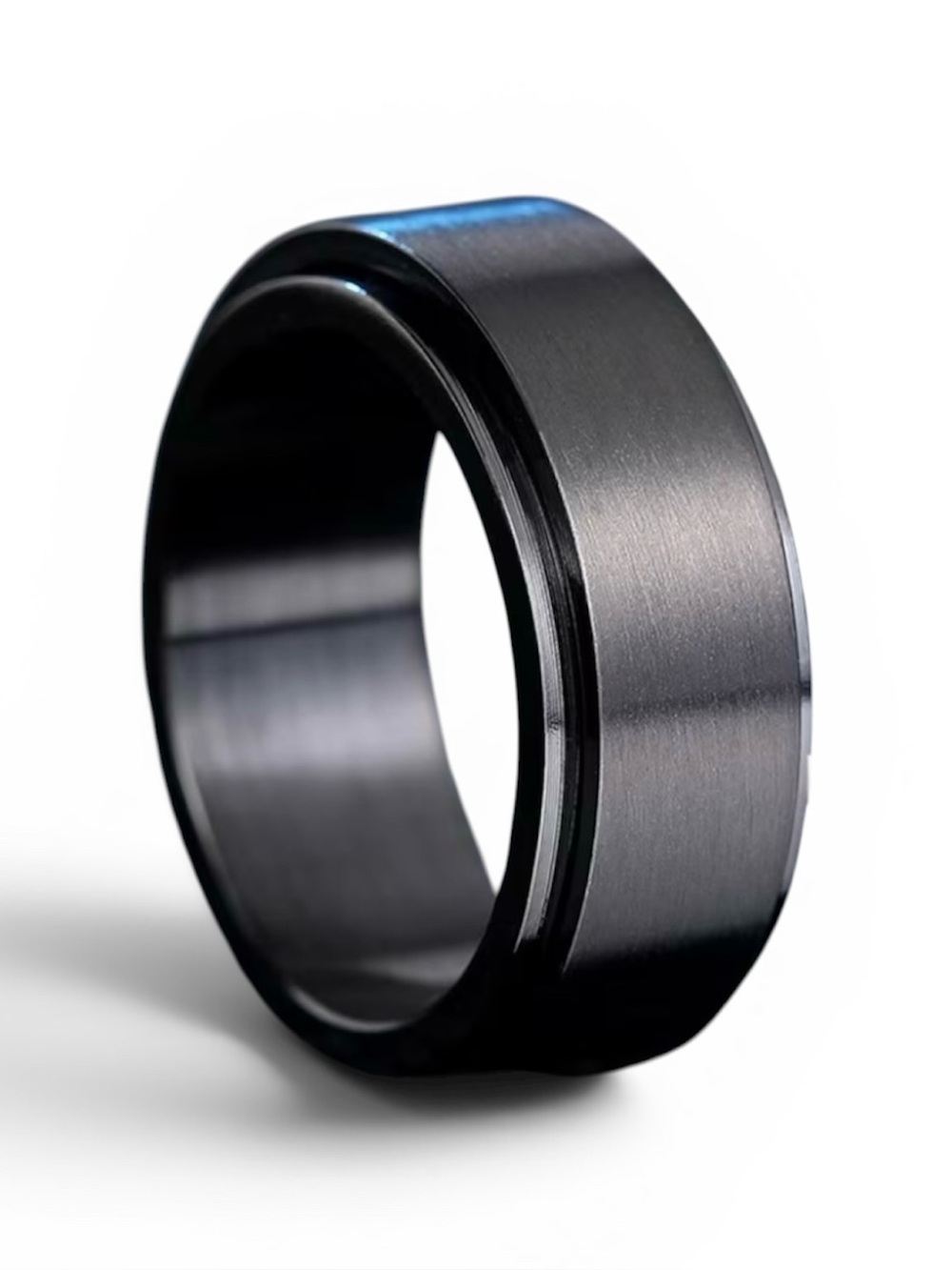 Stainless steel spinner ring size 12
